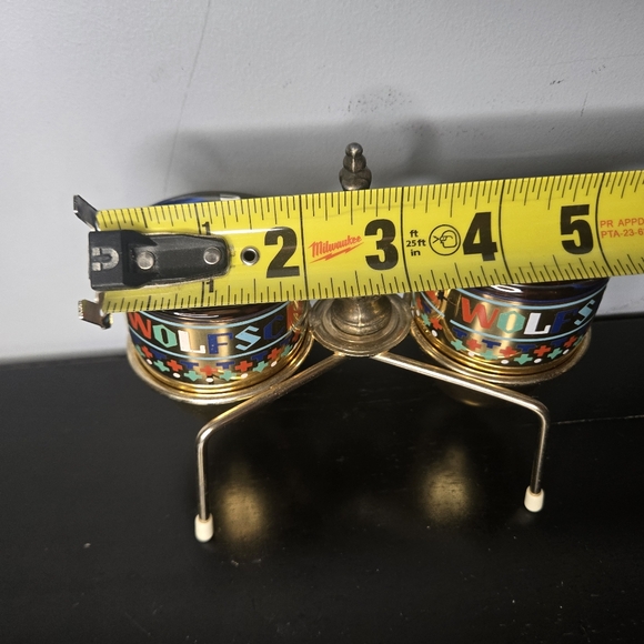 Vintage MCM set of Wolfsmchidt Vodka 22K Gold Guilded Egg Shot Glasses - Picture 15 of 16